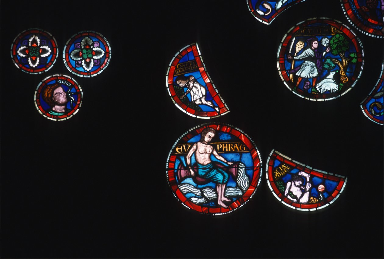 Rose Window (detail) by Swiss School