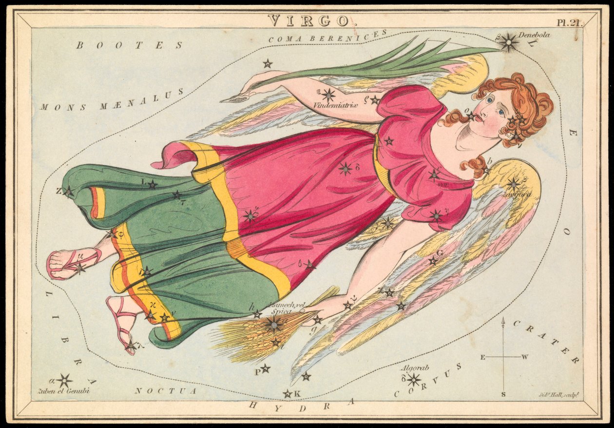 Virgo, c.1825 by Sydney Hall