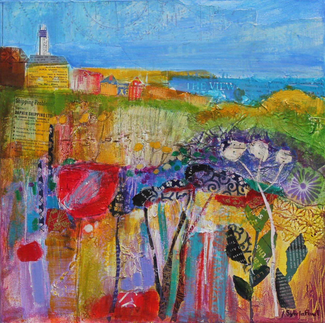 Coastal Meadow by Sylvia Paul