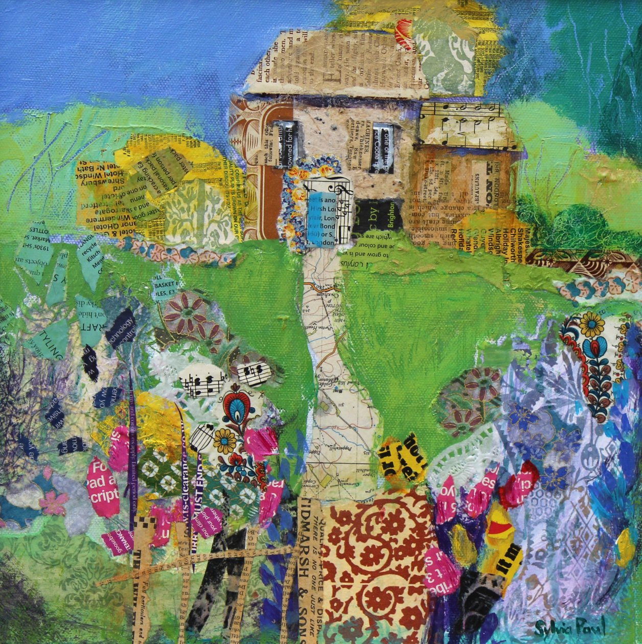 Garden Path by Sylvia Paul