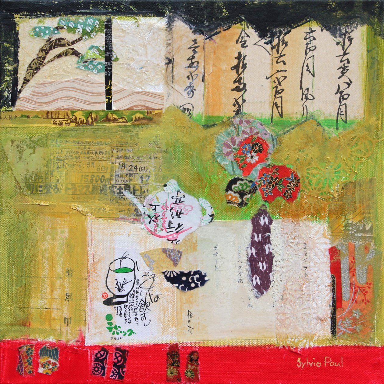Green Tea by Sylvia Paul