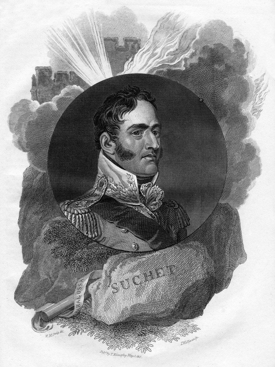 Louis Gabriel Suchet by T. Wallis