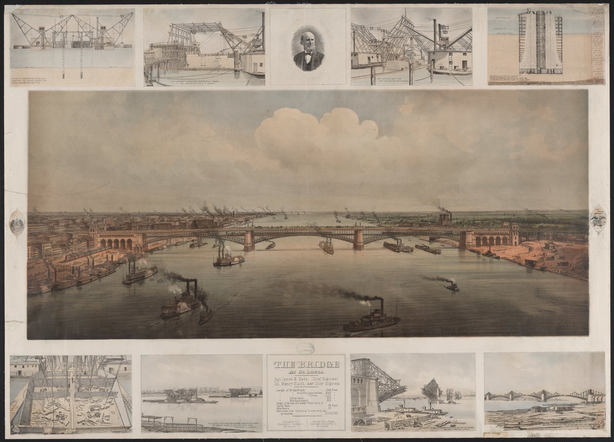 The Bridge at St Louis by T. Welcker