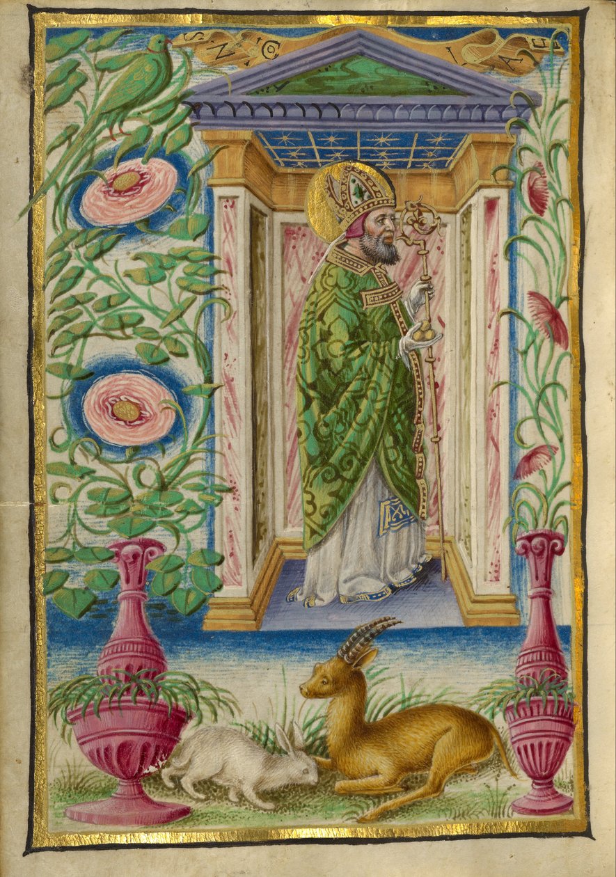 Saint Nicholas by Taddeo Crivelli