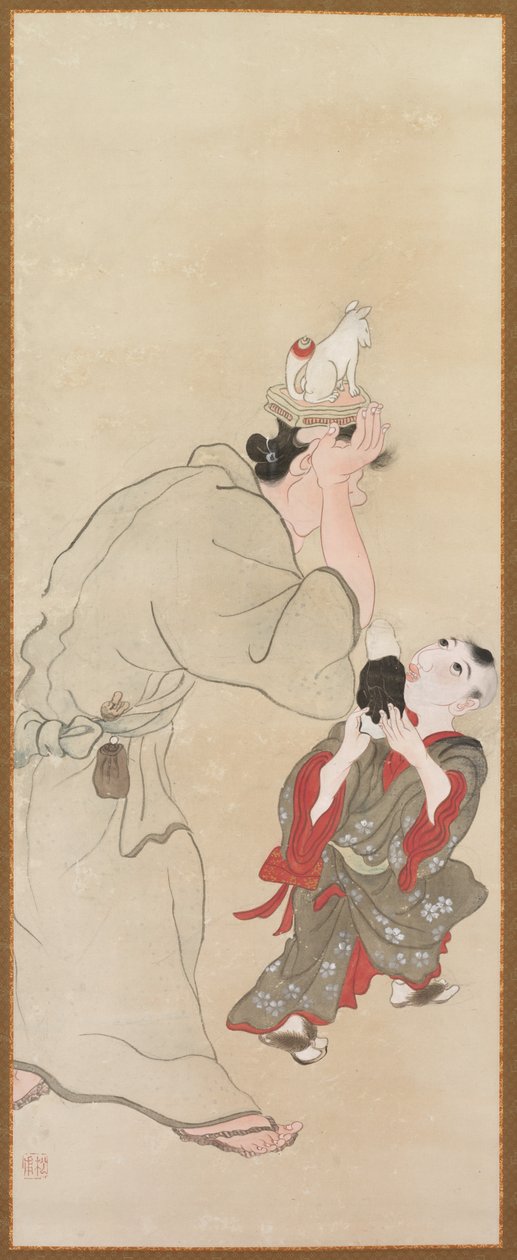 Genre Figures by Takebe Sōchō