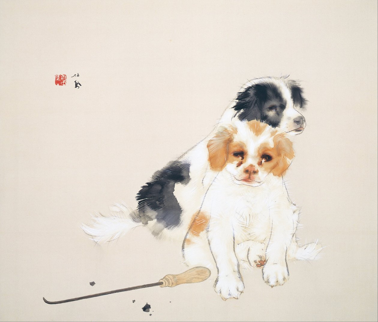 Fireside by Takeuchi Seiho