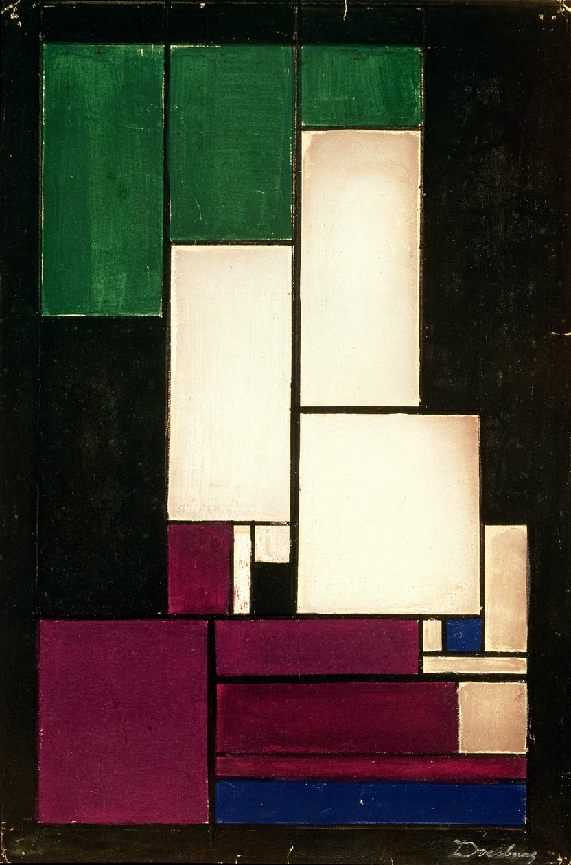 Composition, 1922 by Theo van Doesburg