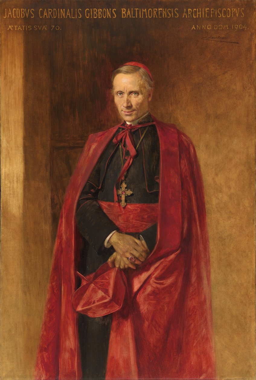 Cardinal James Gibbons by Theobald Chartran