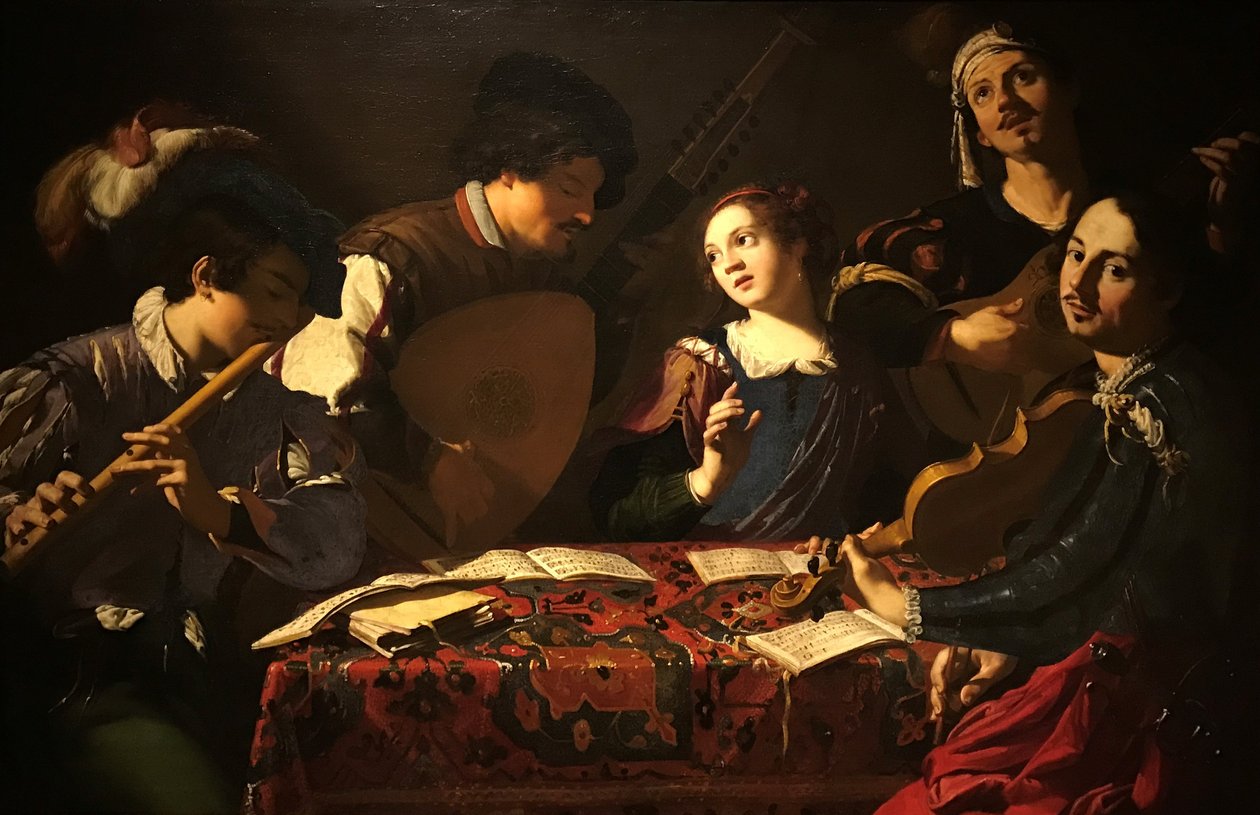 The Concert by Theodoor Rombouts