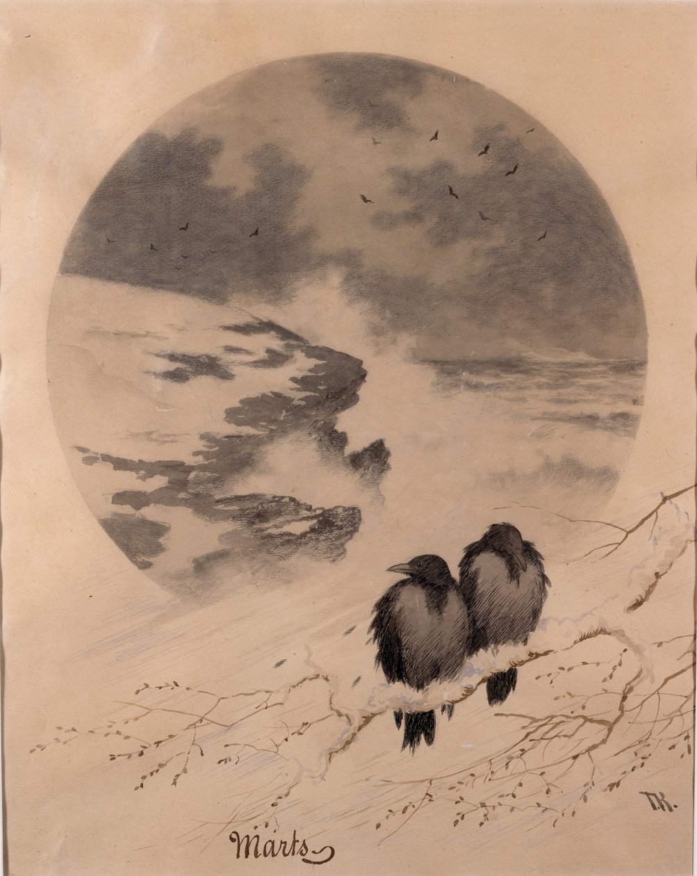 March by Theodor Kittelsen