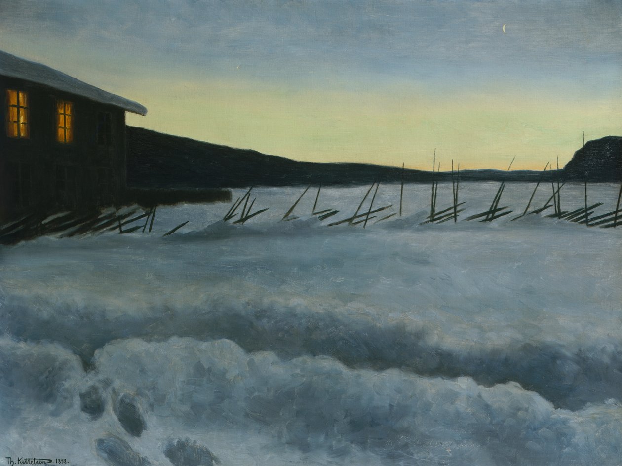 My Home by Theodor Kittelsen