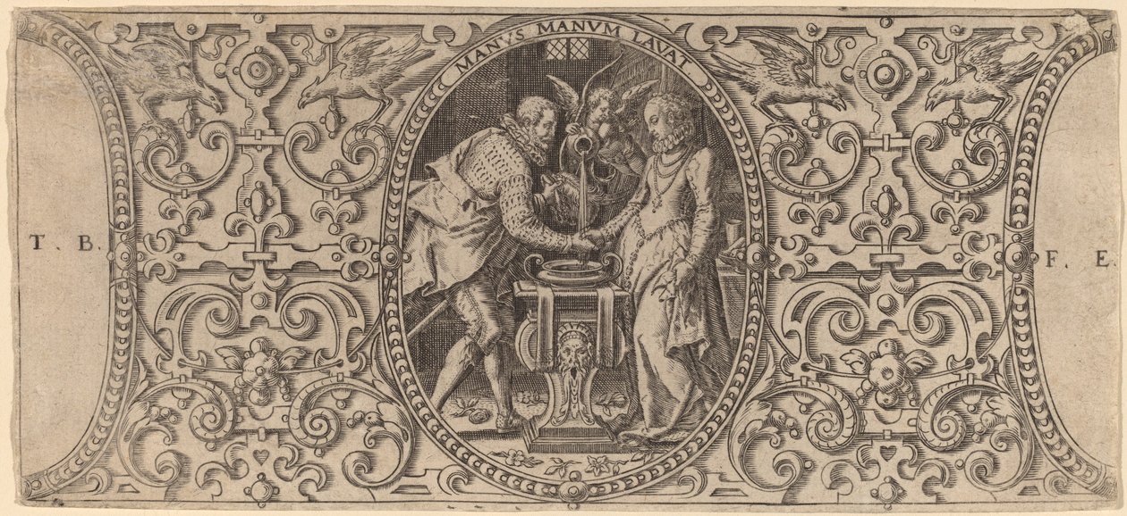 Ornament by Theodor de Bry