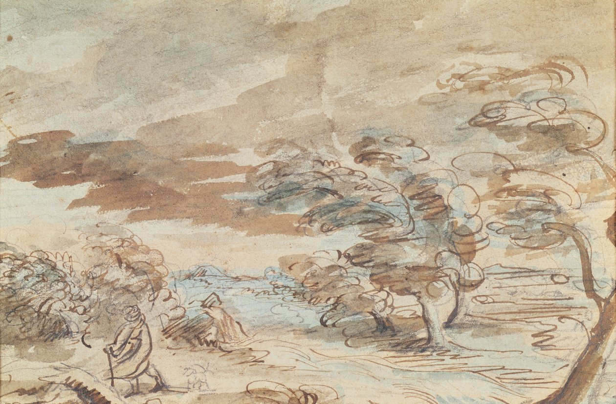 Landscape by Theodore Gericault
