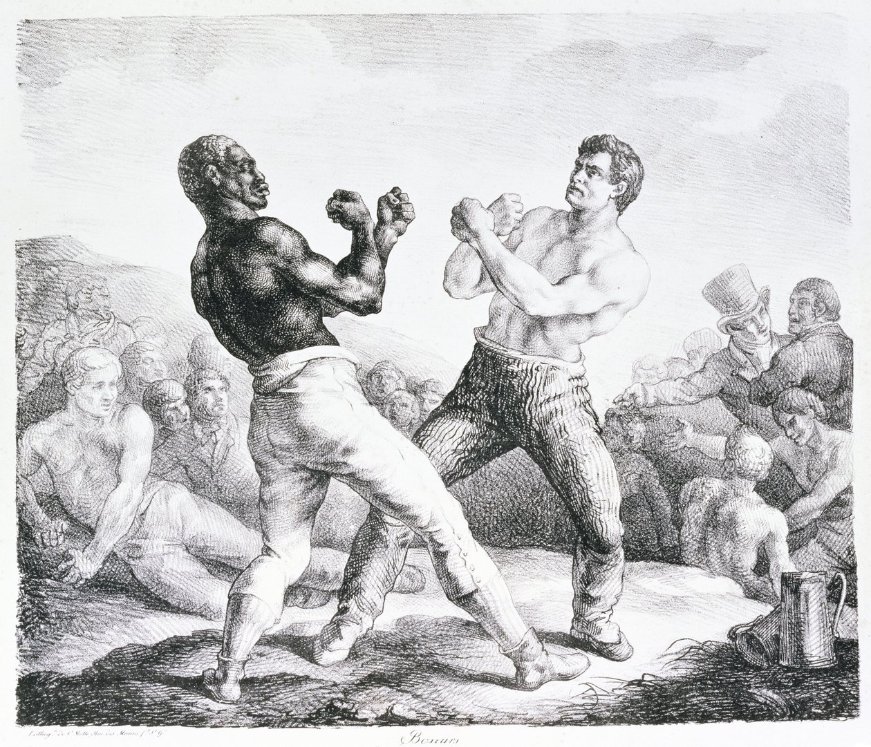 The Boxers by Theodore Gericault