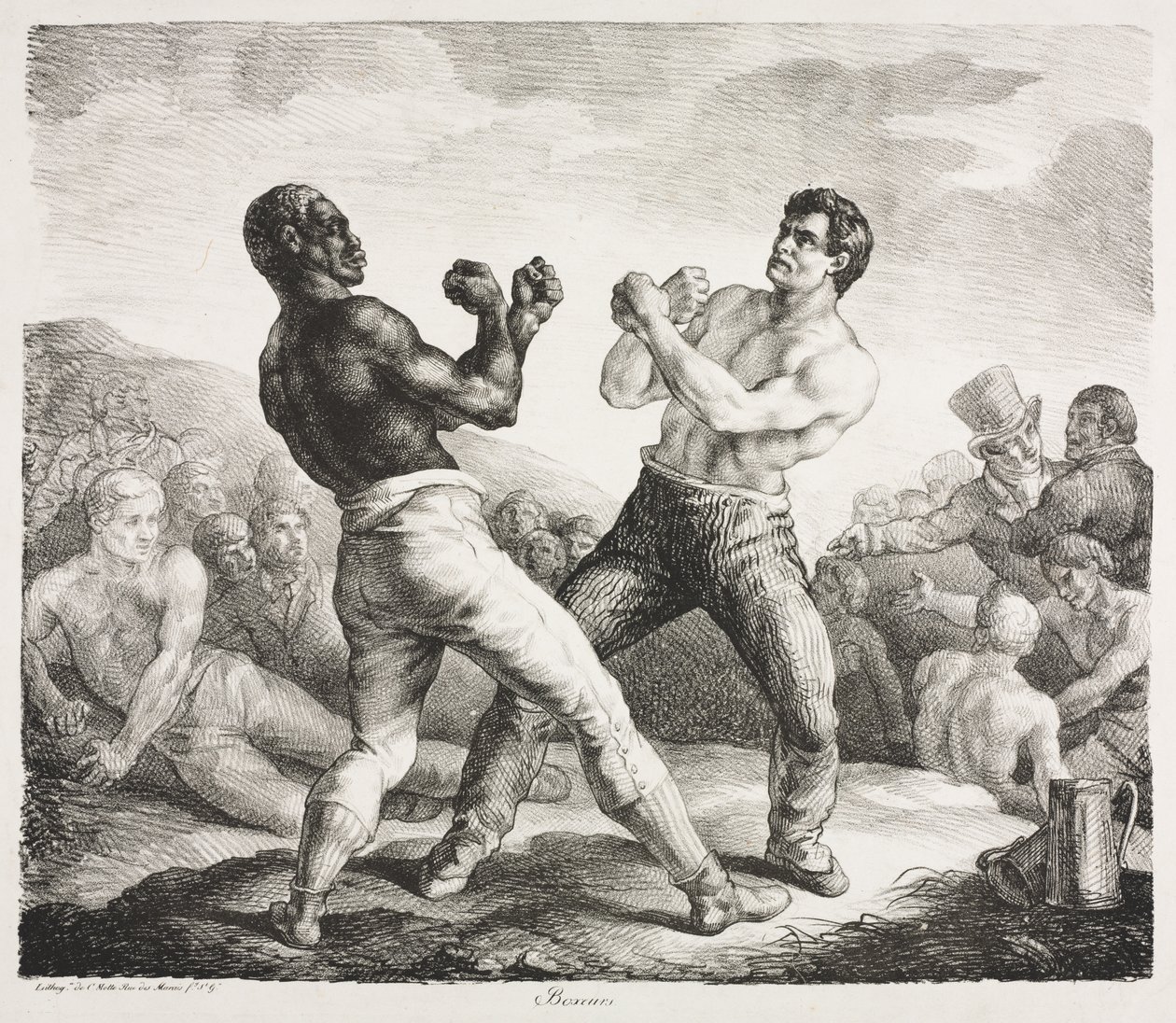 Boxers by Theodore Gericault