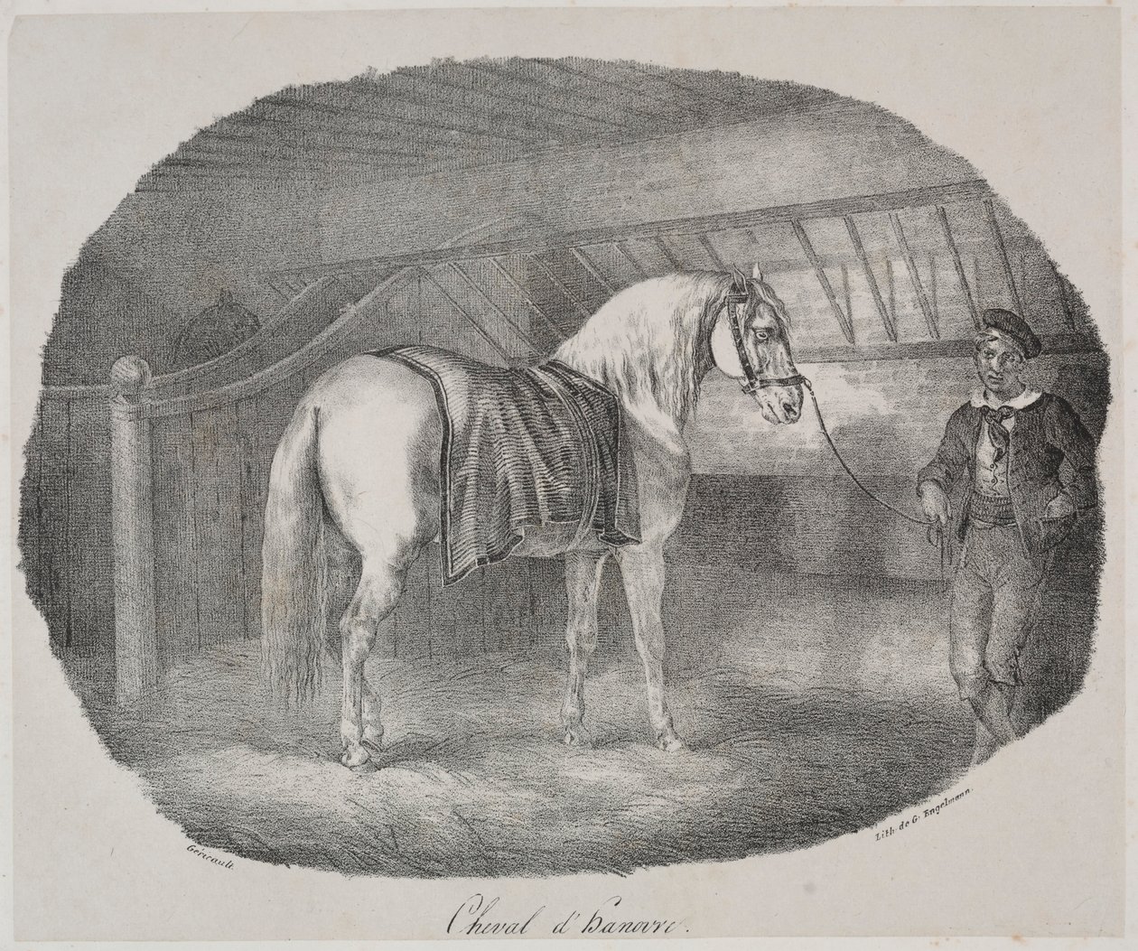 Cheval dHanovre by Theodore Gericault