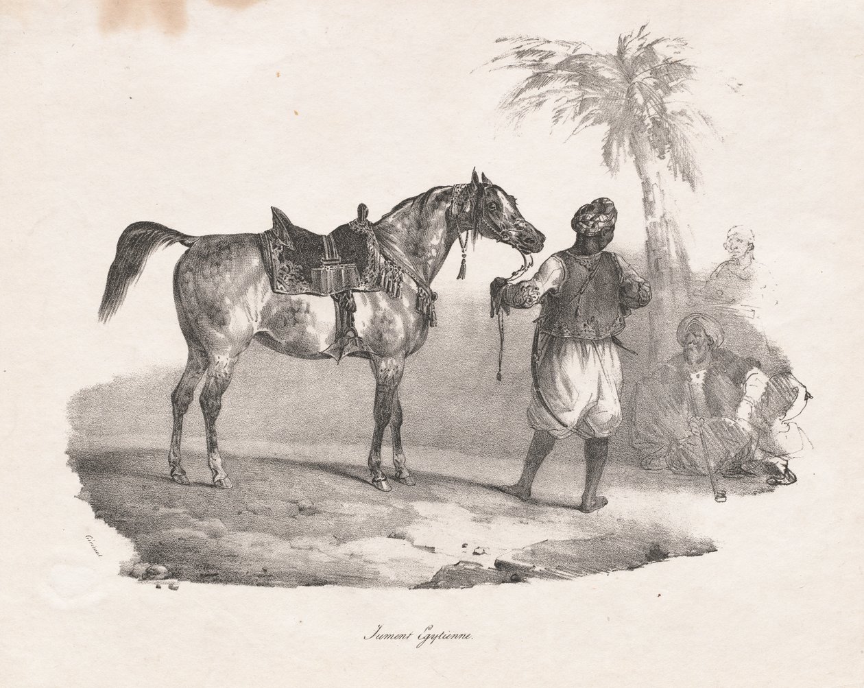 Egyptian Mare by Theodore Gericault