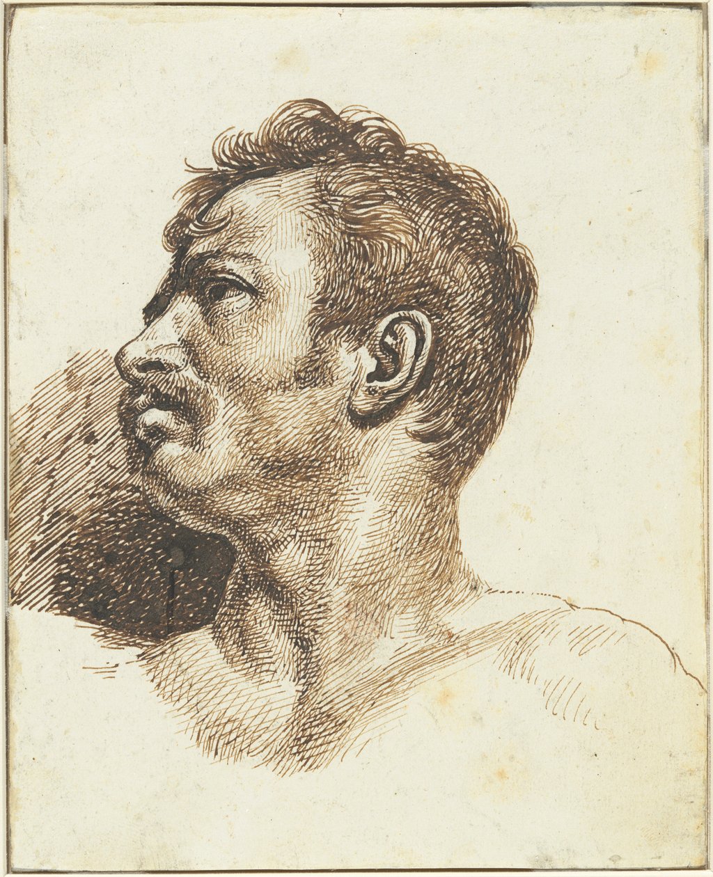 Head of a Man by Theodore Gericault