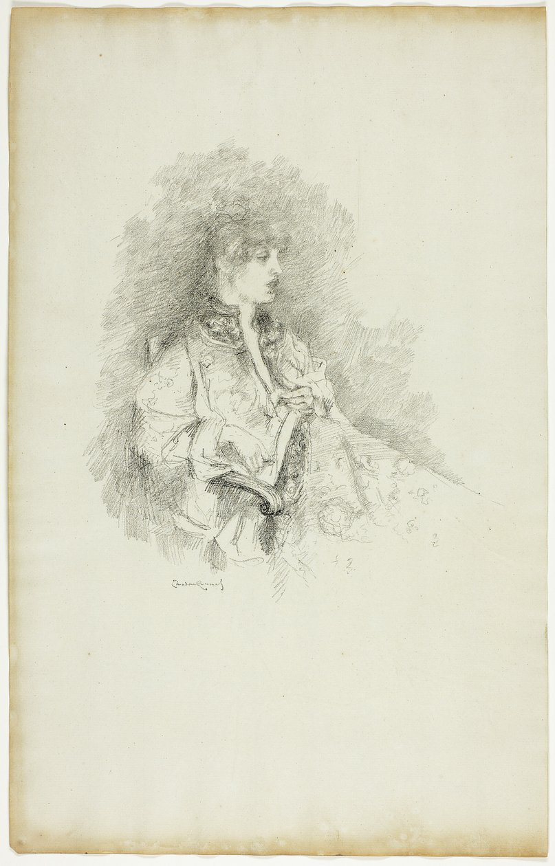 The Chinese Gown by Theodore Roussel