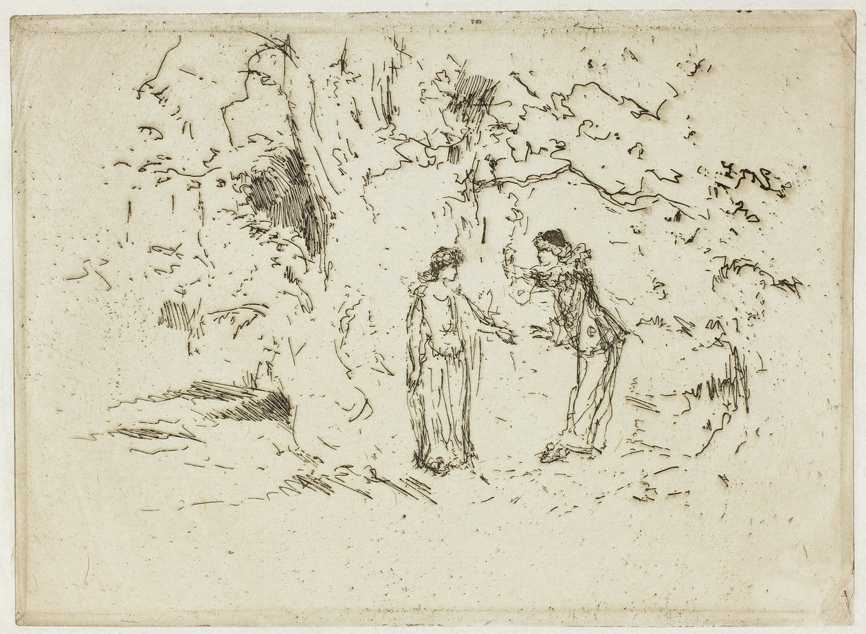 The Pastoral Play by Theodore Roussel