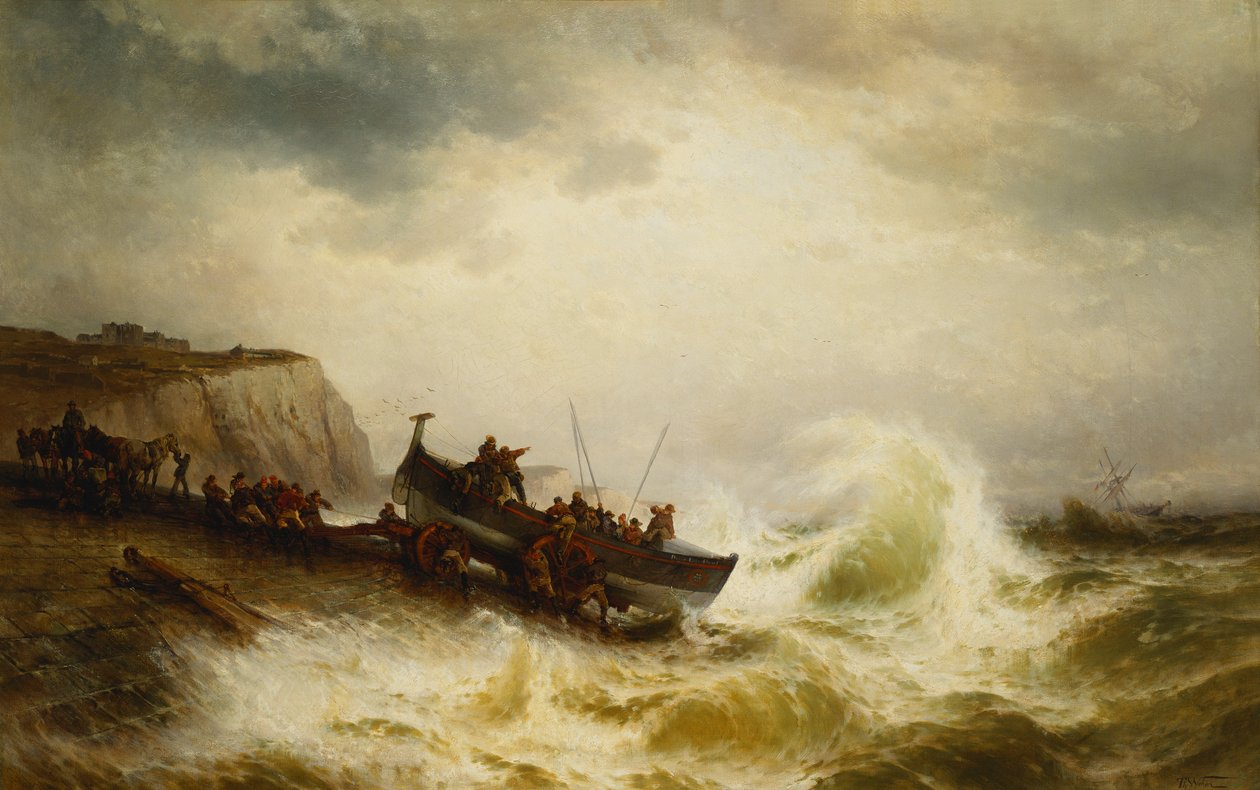 The Dover Lifeboat by Theodore Weber