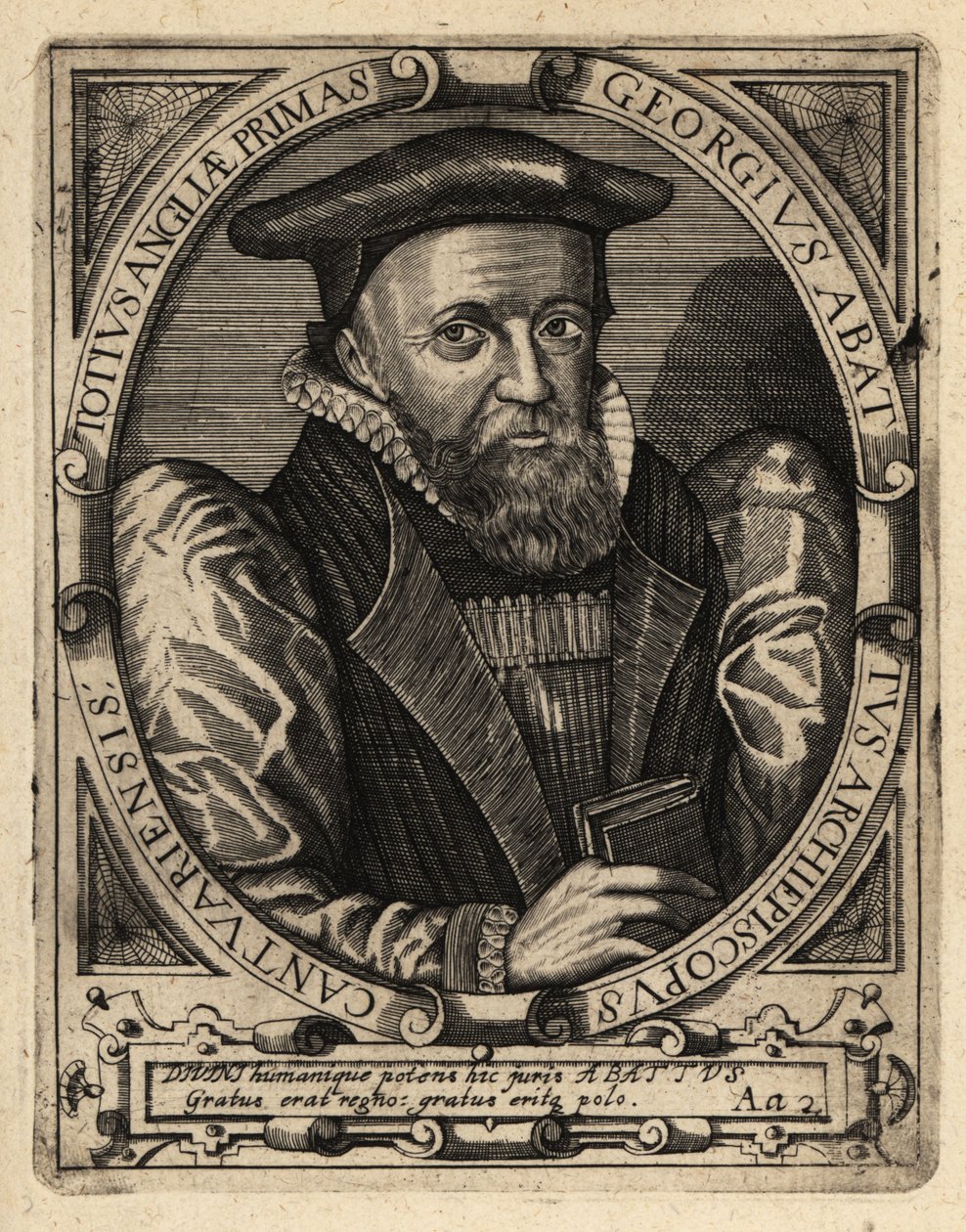 George Abbot by Theodore de Bry