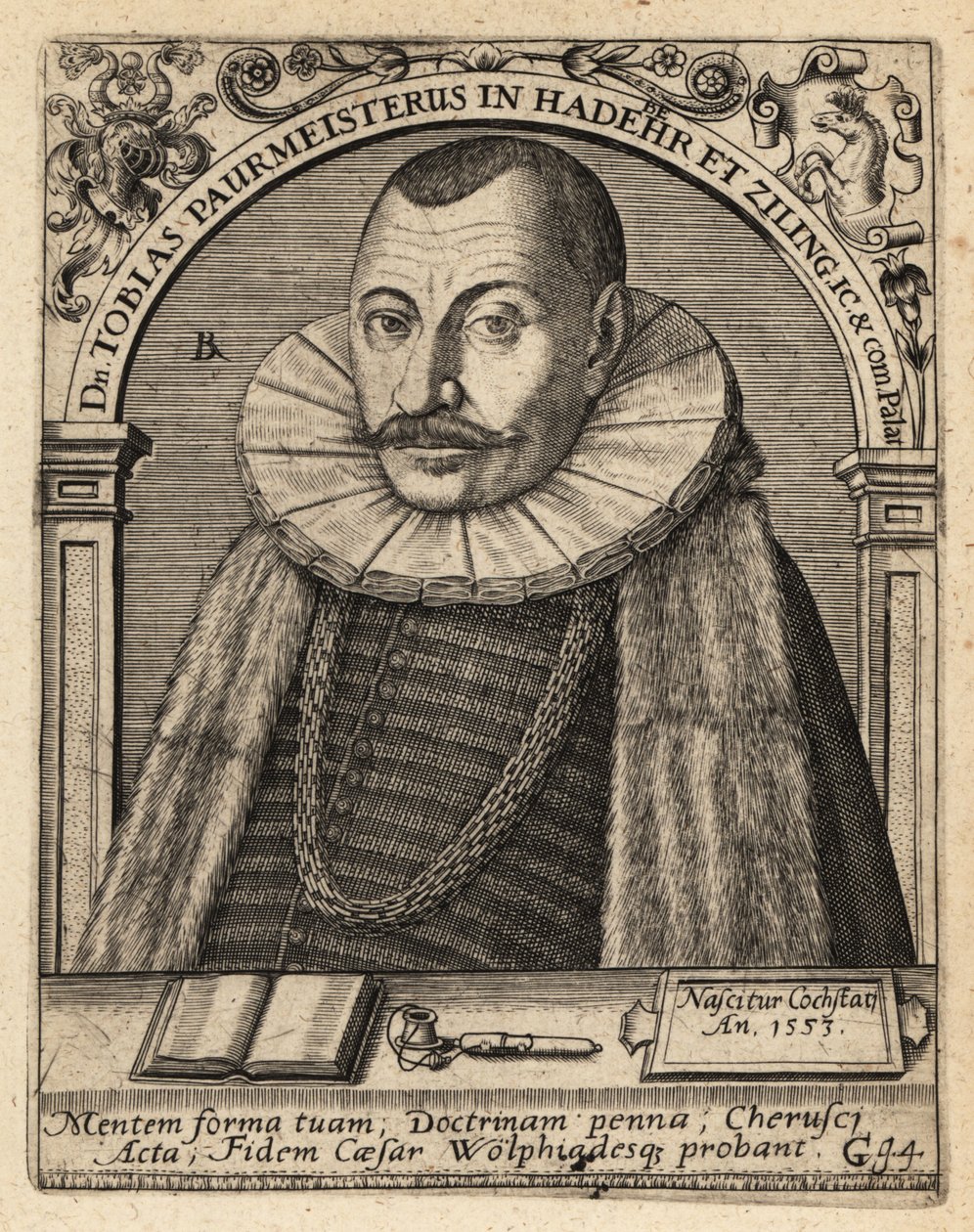 Tobias Paurmeister by Theodore de Bry