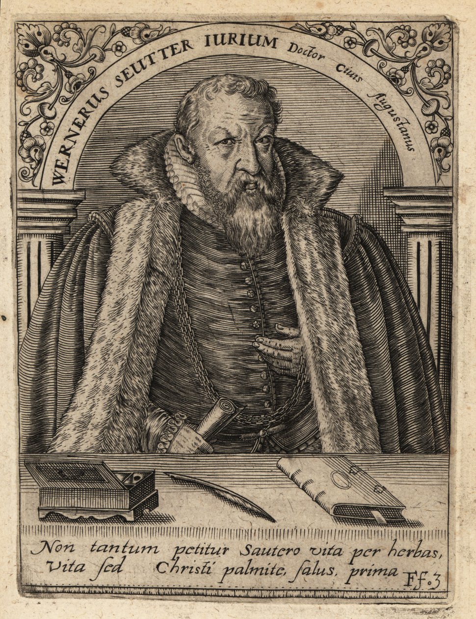 Werner Seuter by Theodore de Bry