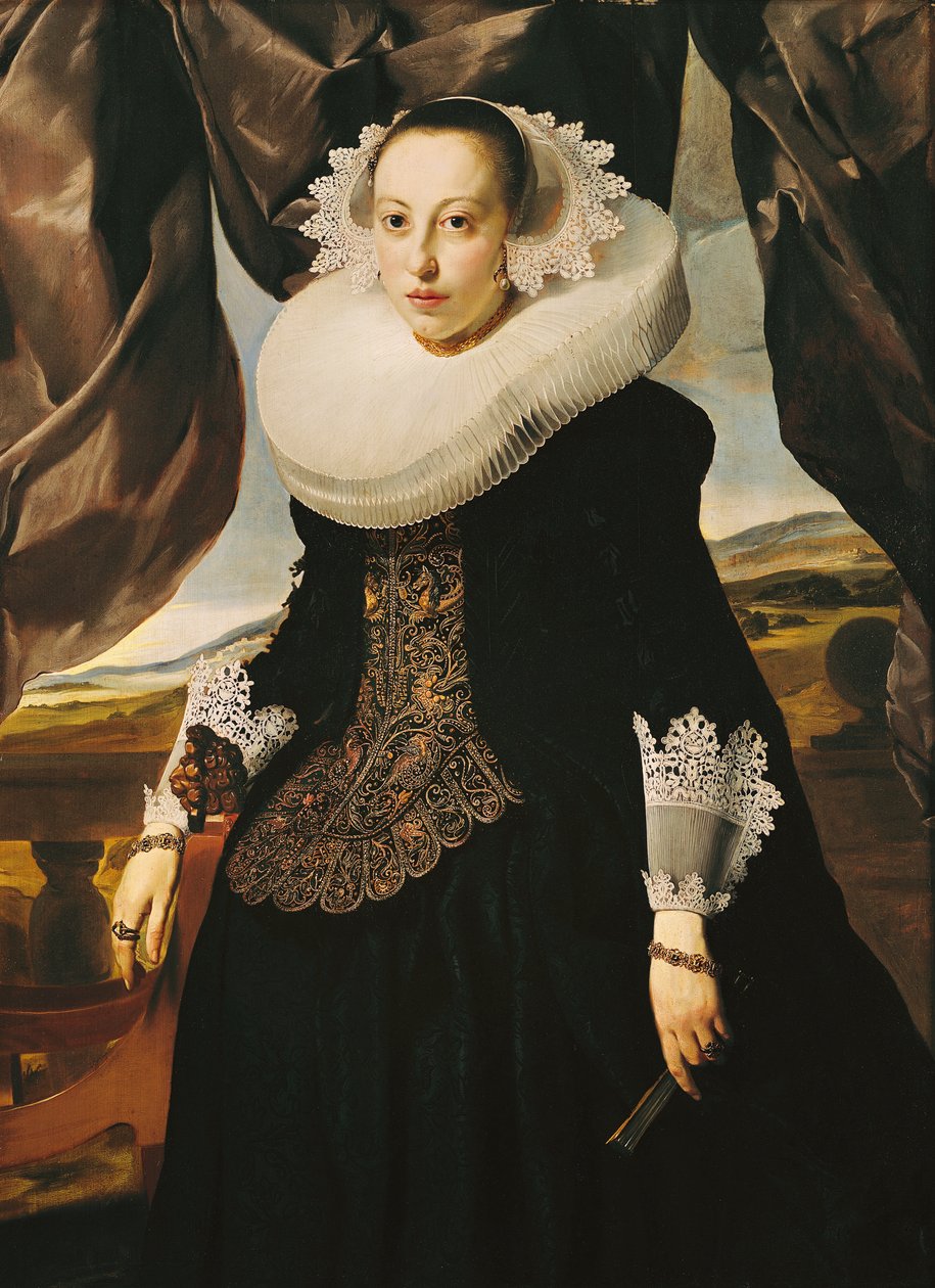 Portrait of a Young Dutch Woman by Thomas de Keyser