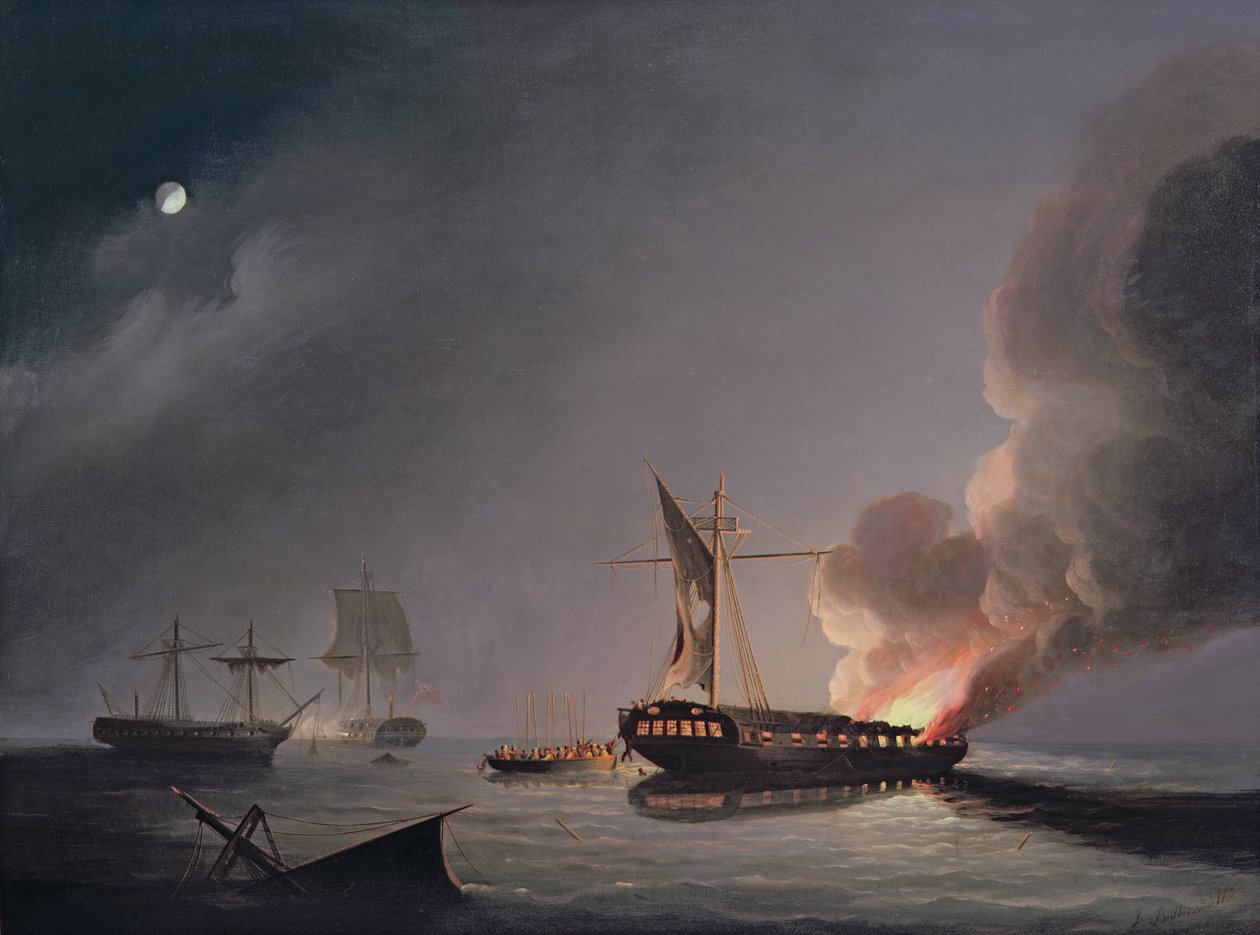 At Cadiz by Thomas Buttersworth