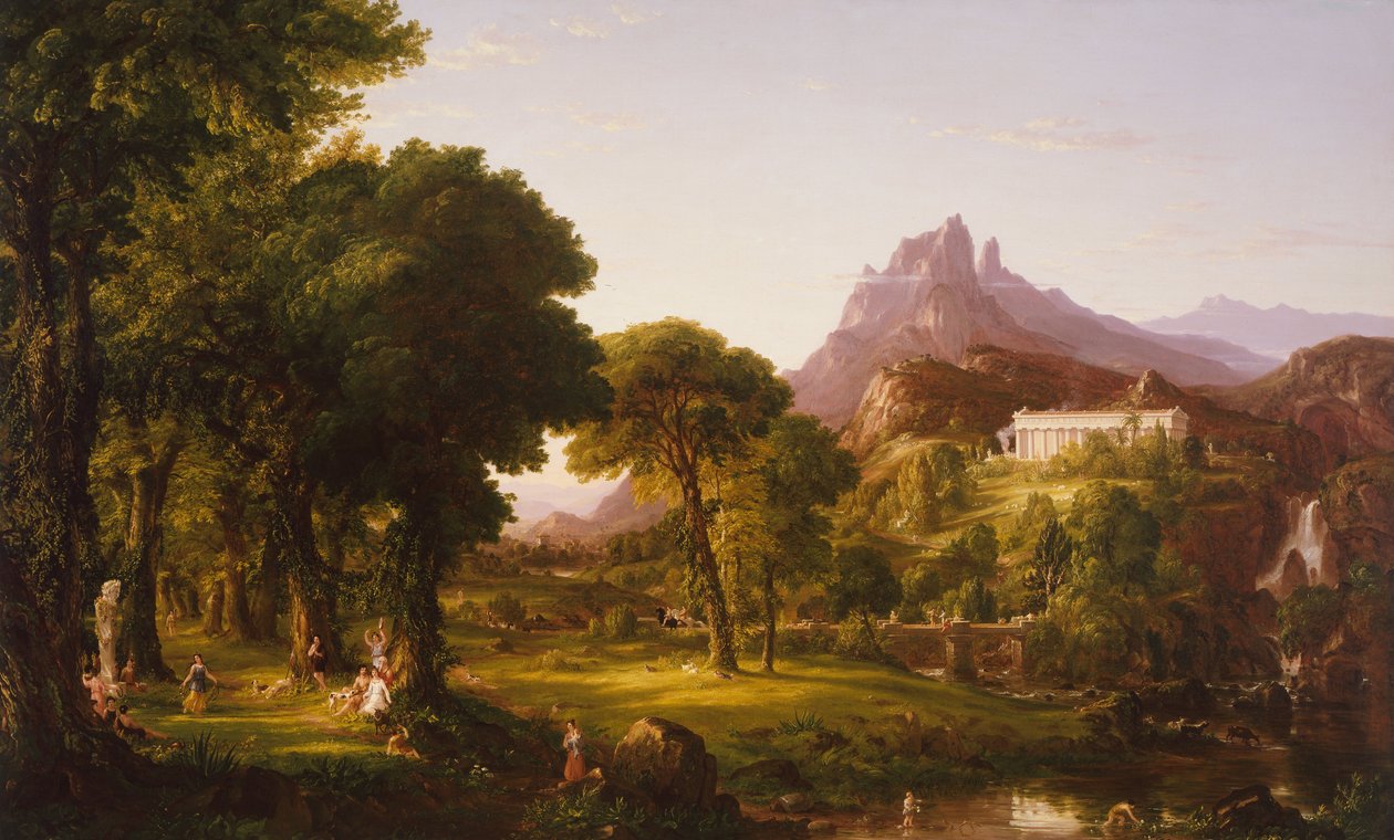 Dream of Arcadia by Thomas Cole