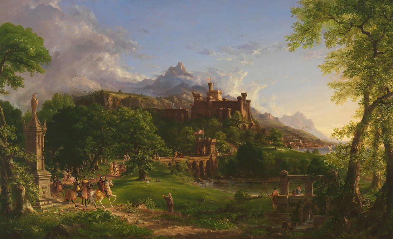 The Departure, 1837 by Thomas Cole