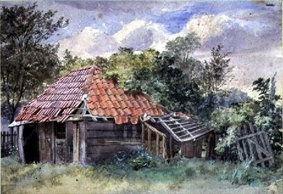 Landscape with Shed by Thomas Collier