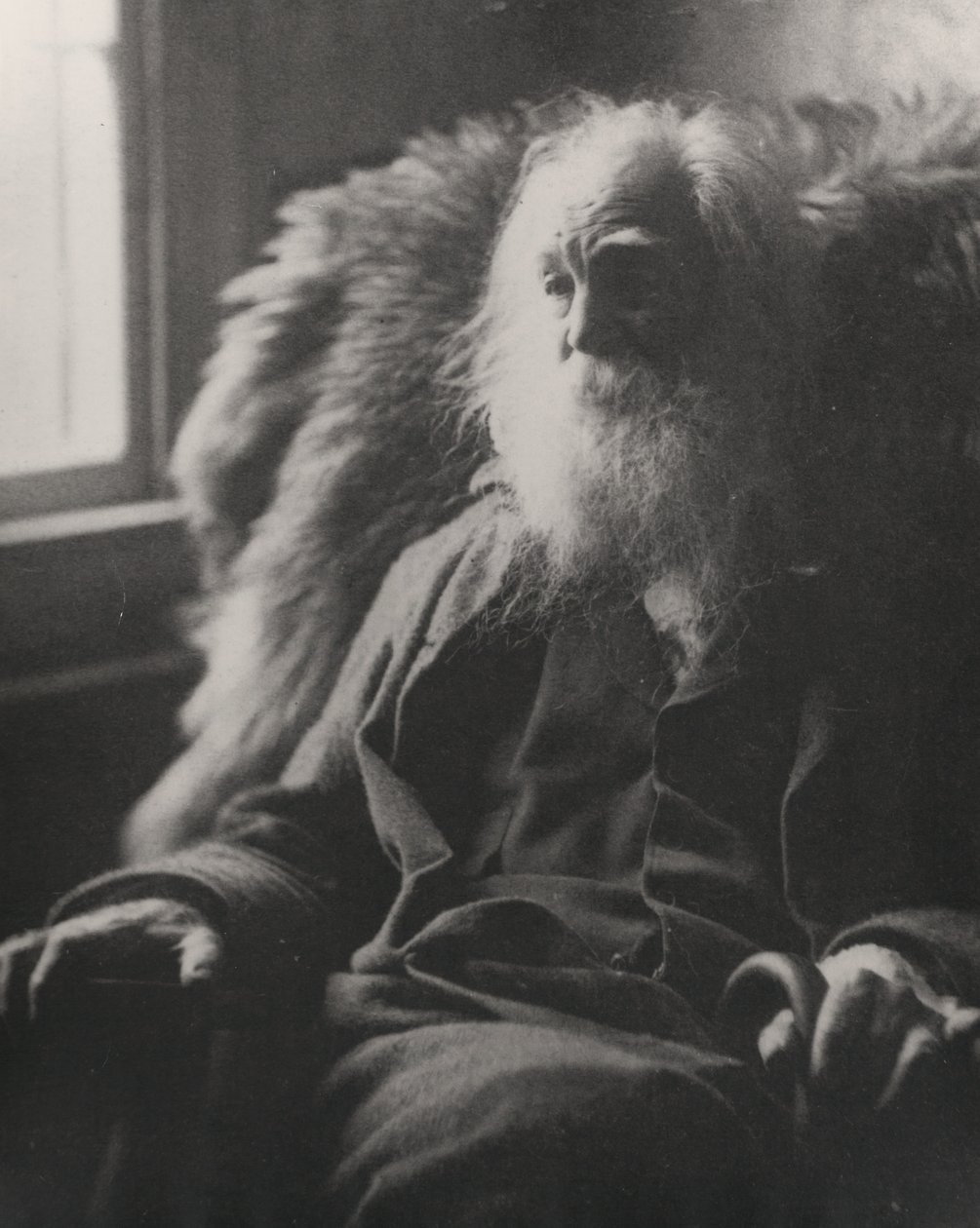 Walt Whitman, 1891 by Thomas Eakins