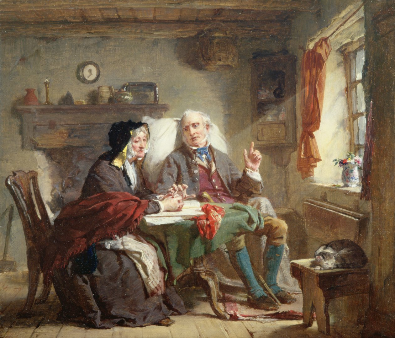 Hard Times by Thomas Faed