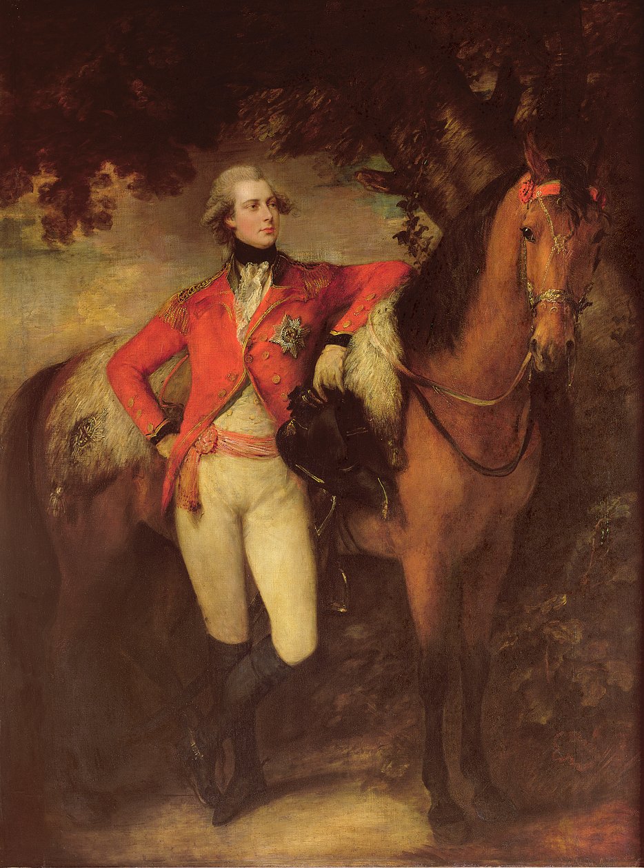 George IV, as Prince of Wales by Thomas Gainsborough