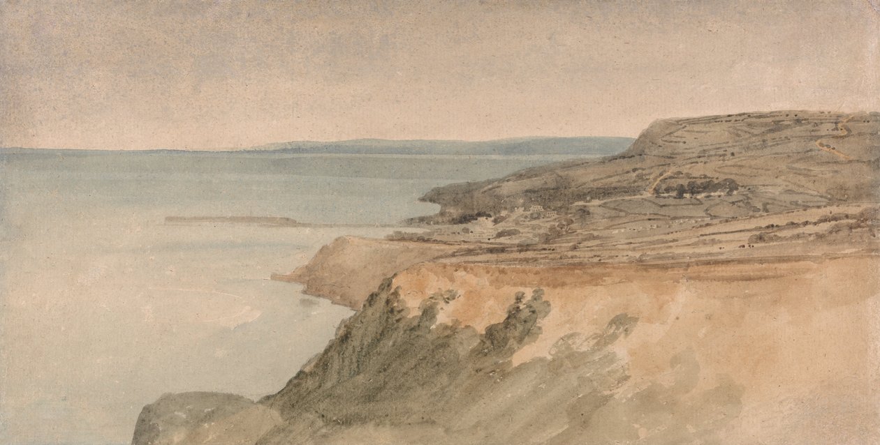 Lyme Regis, Dorset by Thomas Girtin