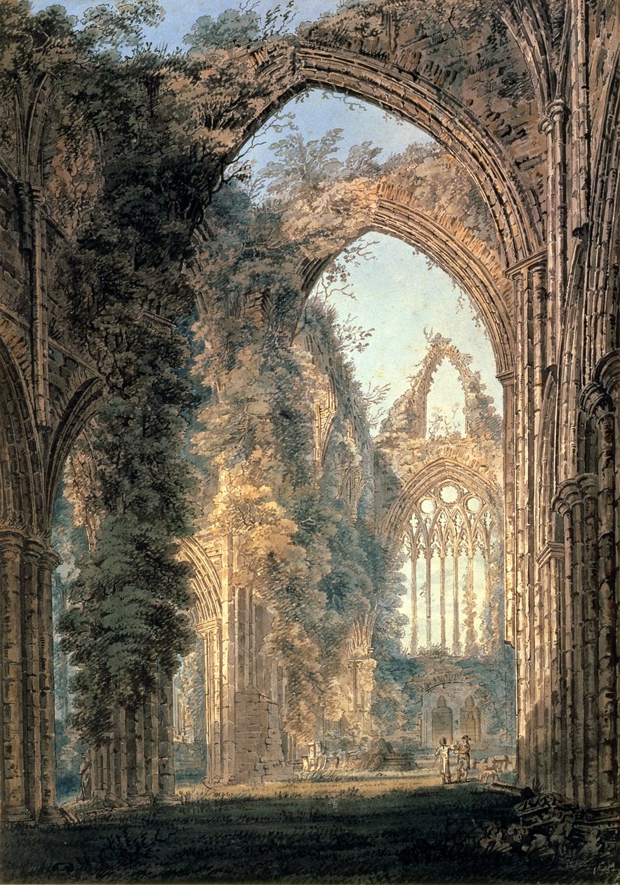 Tintern Abbey by Thomas Girtin