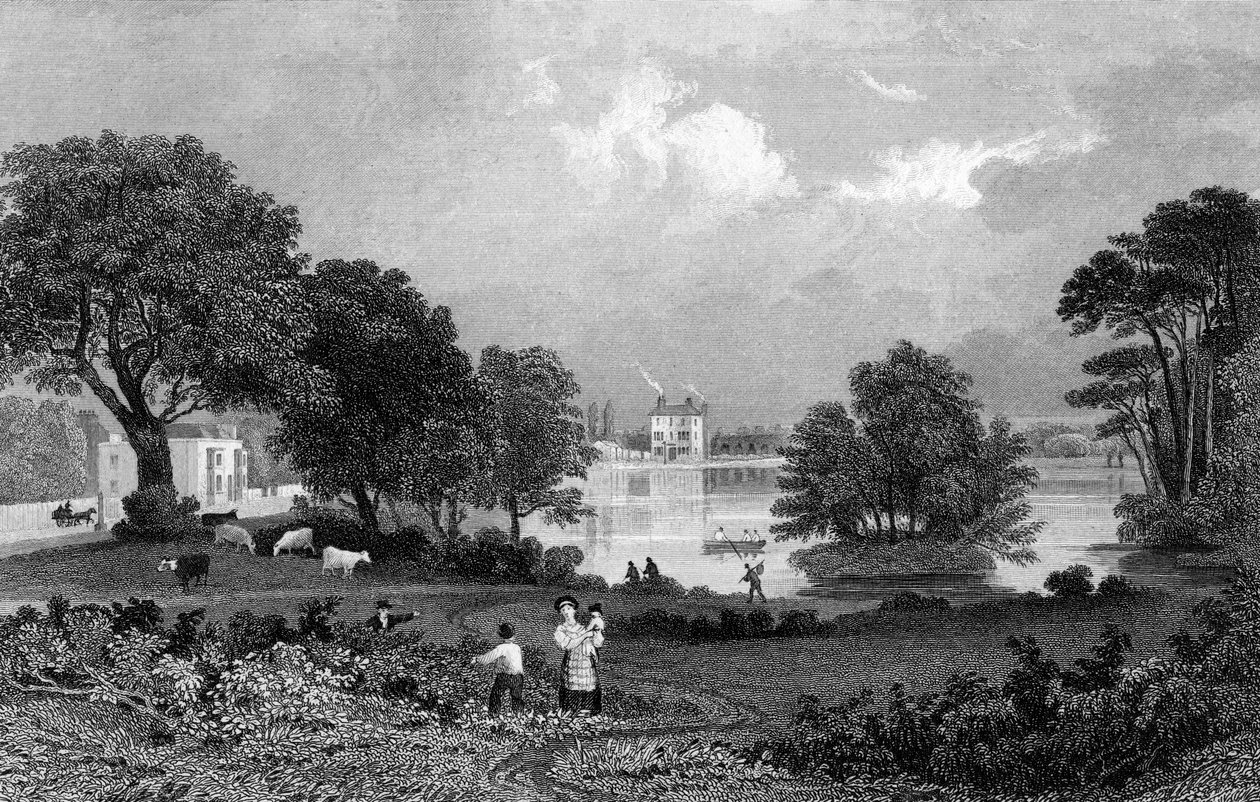 The Eagle, Snaresbrook, Engraved by Samuel Lacey by Thomas Mann Baynes