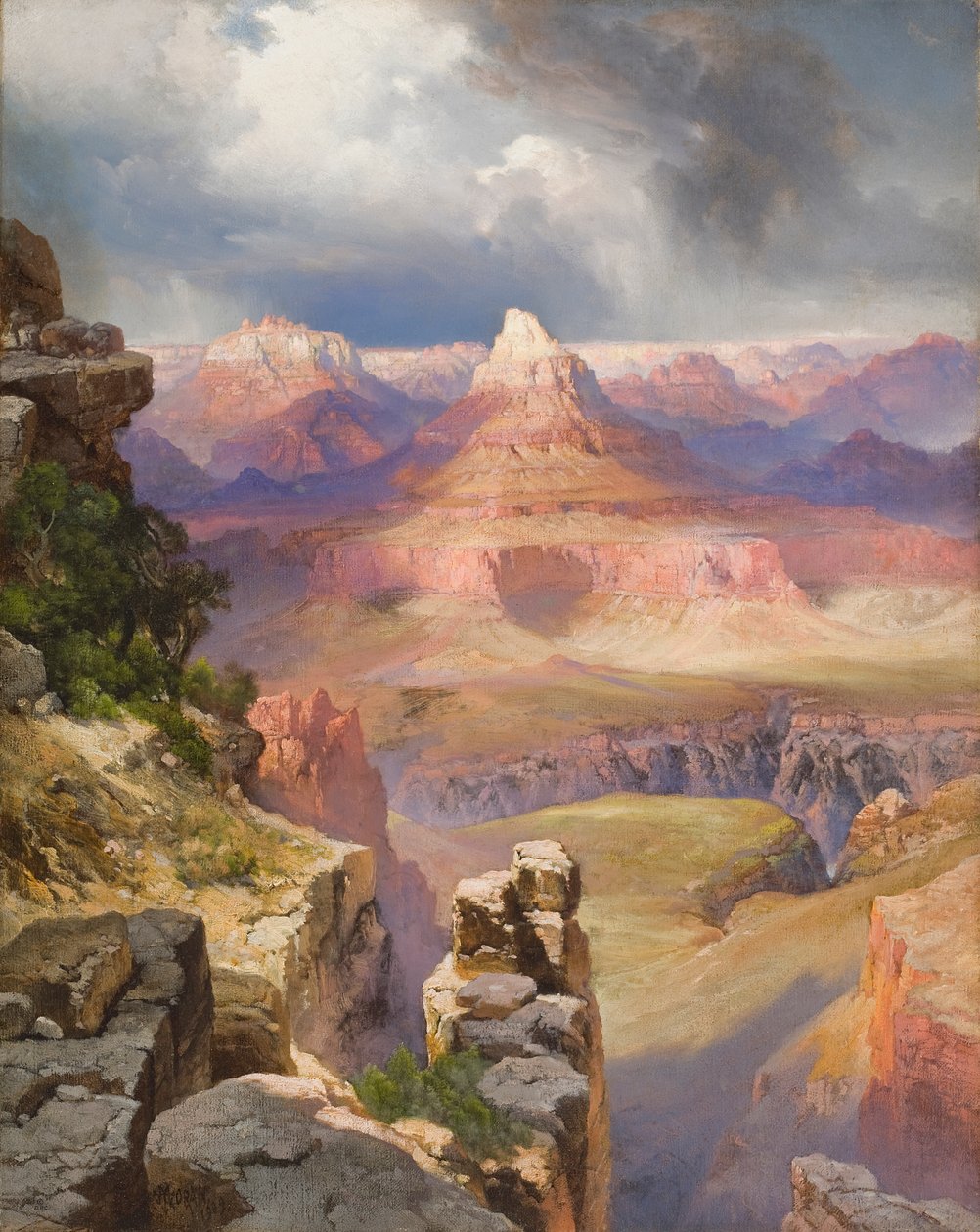 The Grand Canyon by Thomas Moran