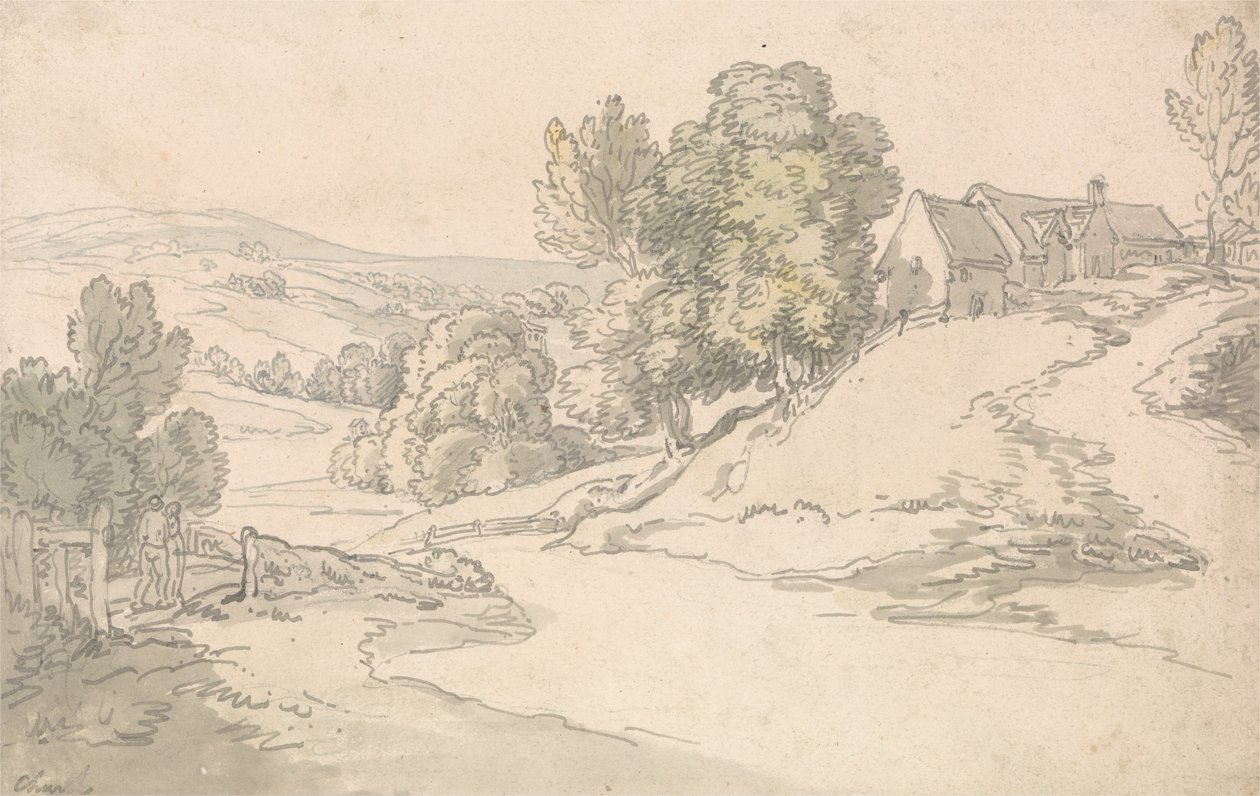 Church by Thomas Rowlandson