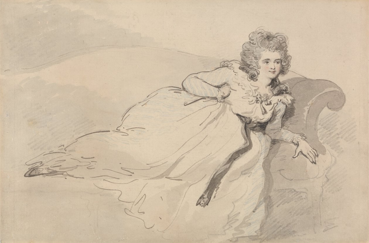 Mrs. Abington by Thomas Rowlandson