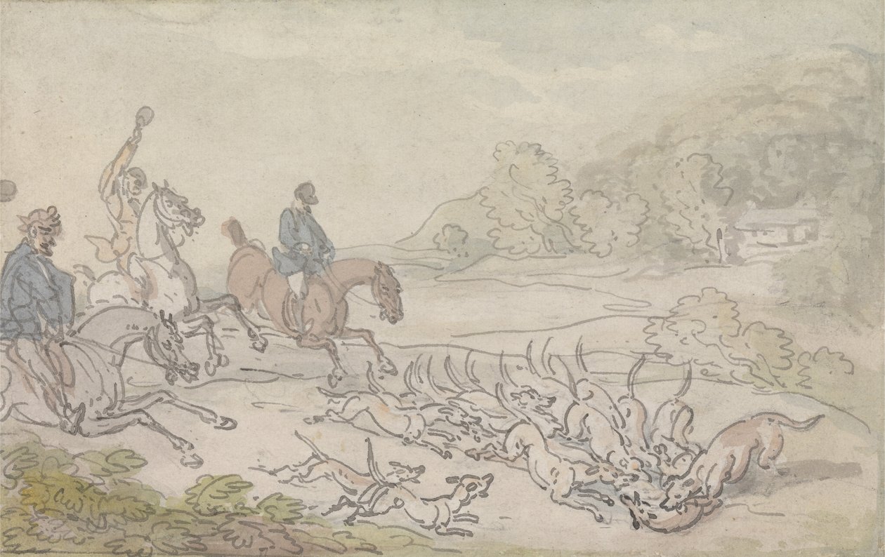 The Kill by Thomas Rowlandson