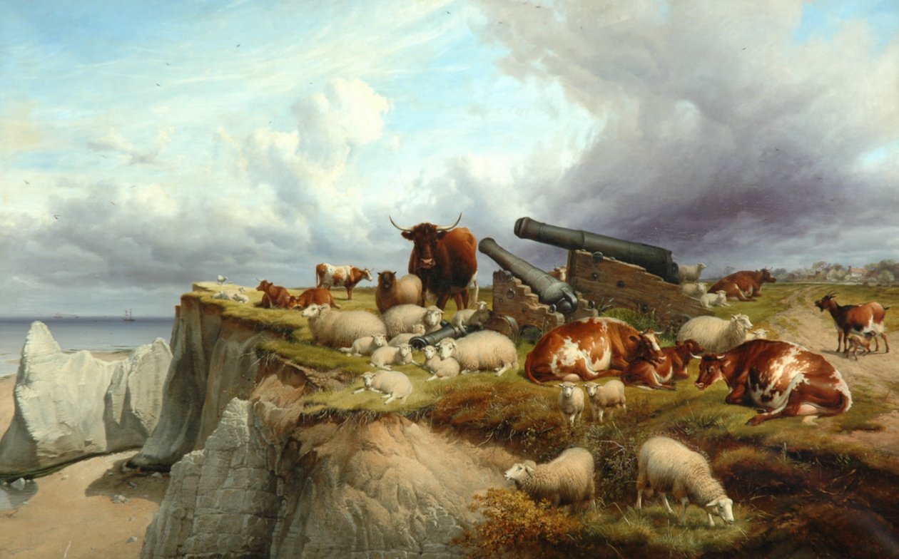Peace and War by Thomas Sidney Cooper