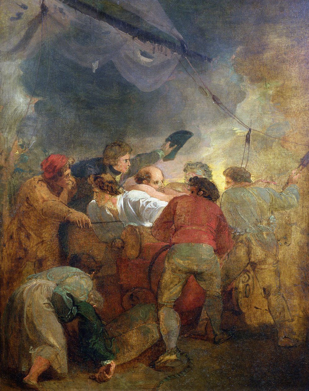 A Gun Crew by Thomas Stothard