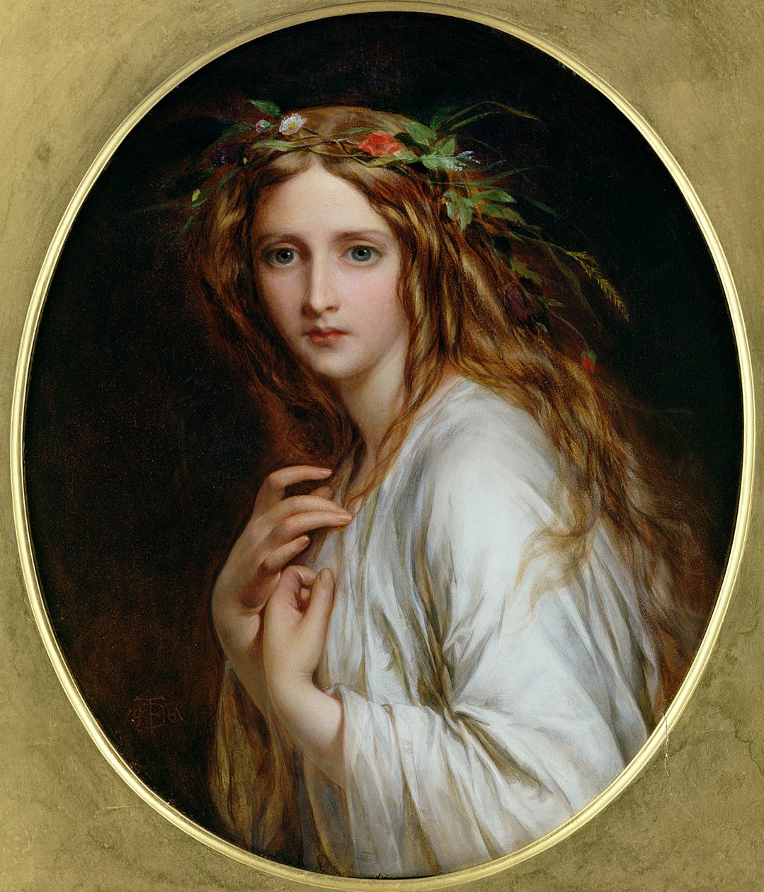 Ophelia by Thomas Francis Dicksee