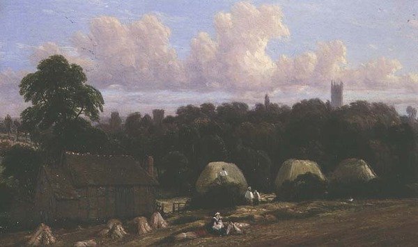 Harvest Scene by Thomas Baker