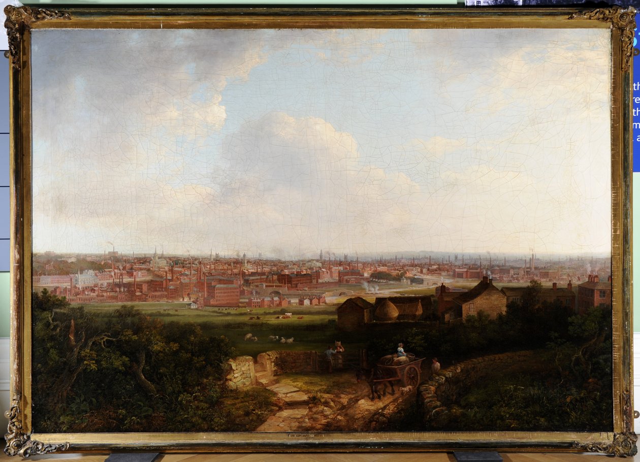 View of Leeds by Thomas Burras