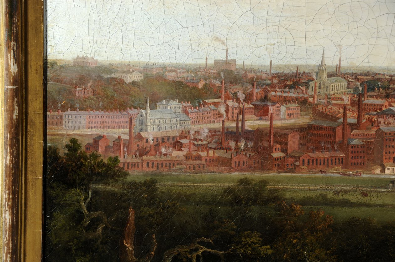 View of Leeds by Thomas Burras