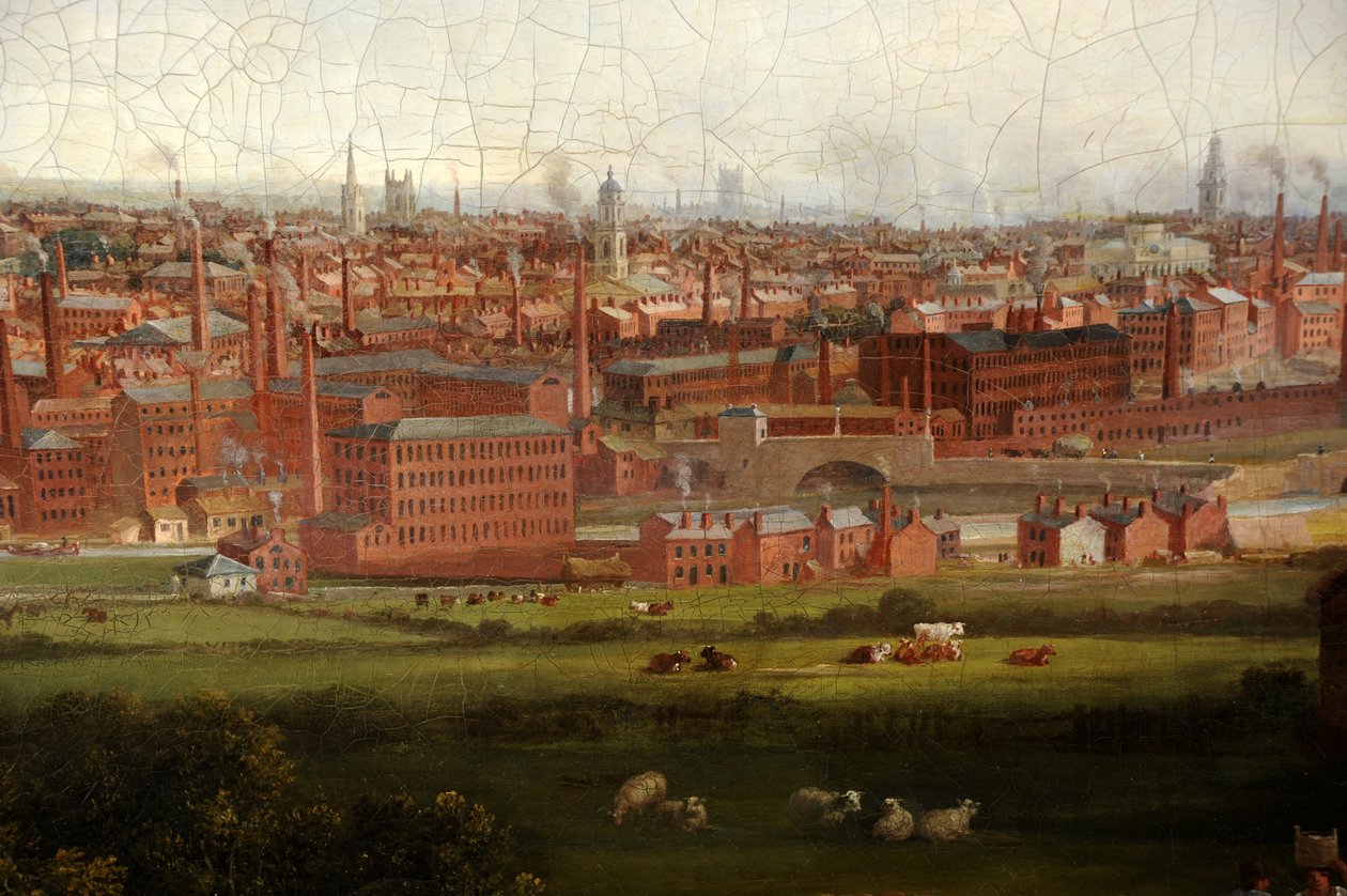 View of Leeds by Thomas Burras